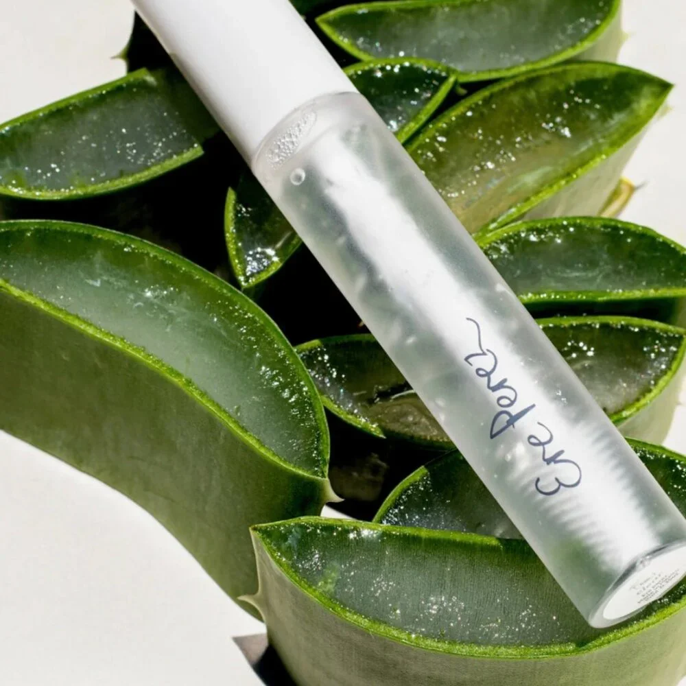 Ere Perez aloe gel lash & brow mascara a clear all-in-one mascara and brow gel